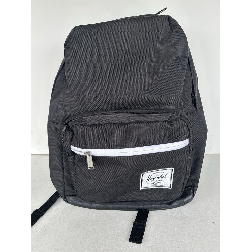 Herschel Supply Co Pop Quiz Backpack Black Red Stripe Laptop School Bag